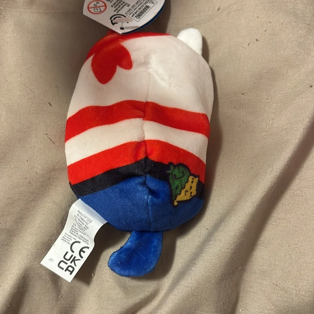 cats vs pickles cat sailor mini plush